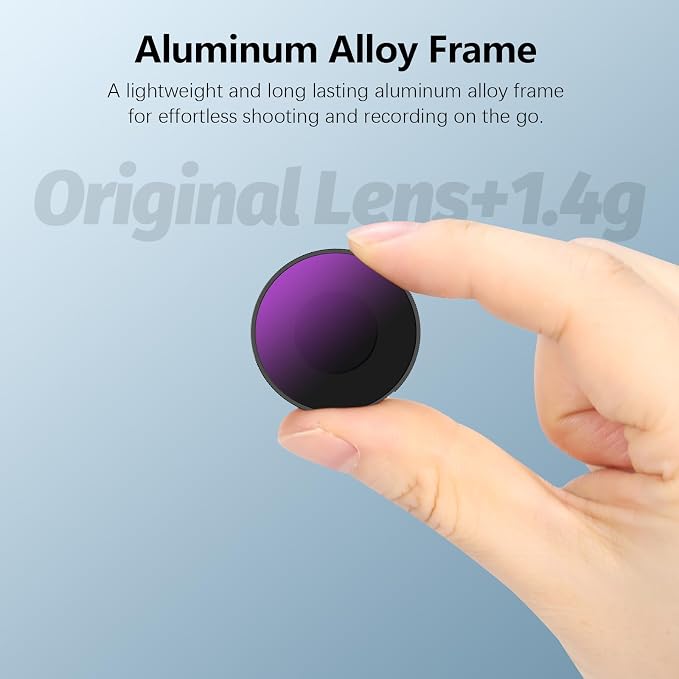 AMAZEAR ND & CPL Filters Set for Insta360 Go Ultra, Insta 360 Accessories ND8 + - Image 5