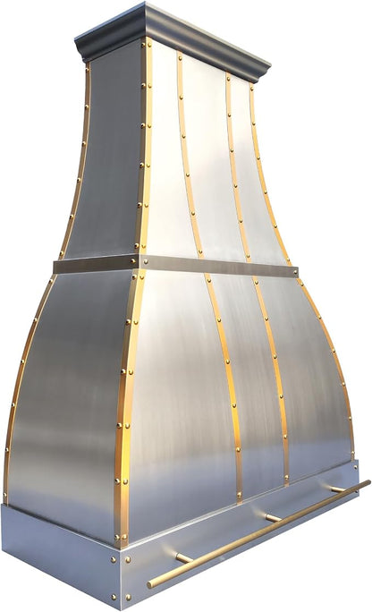 CHETTO C Stainless Steel Range Hood Cover by CHETTOC