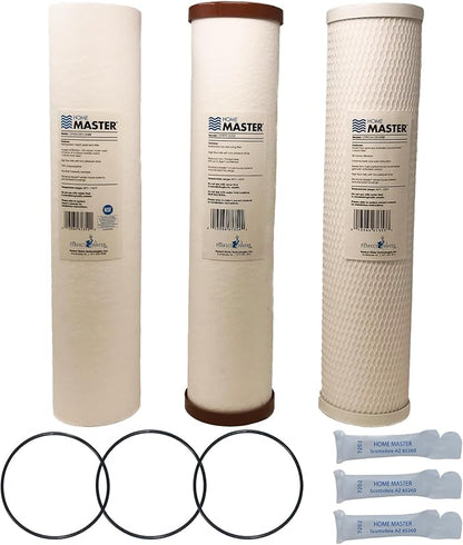 Home Master Whole House 4-Layer Sediment 25 to 1 Micron, Radial Flow GAC Carbon by HomeMaster