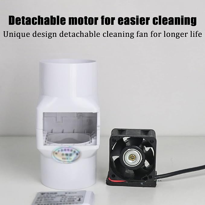 Inline Extractor Duct Fan with Speed Controller 3 inch/75mm Air Diffuser - Image 6