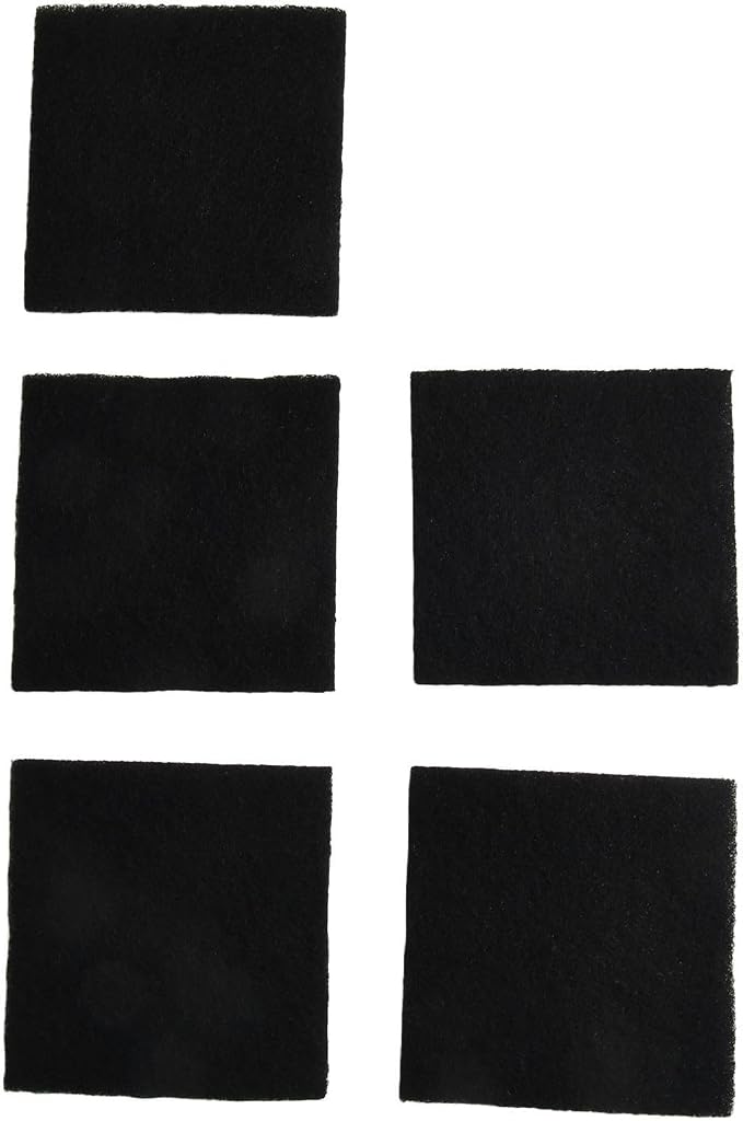 Activated Carbon for Compost Bins, Square 8x8x0.5 cm, Replaceable Compost Bin - Image 2