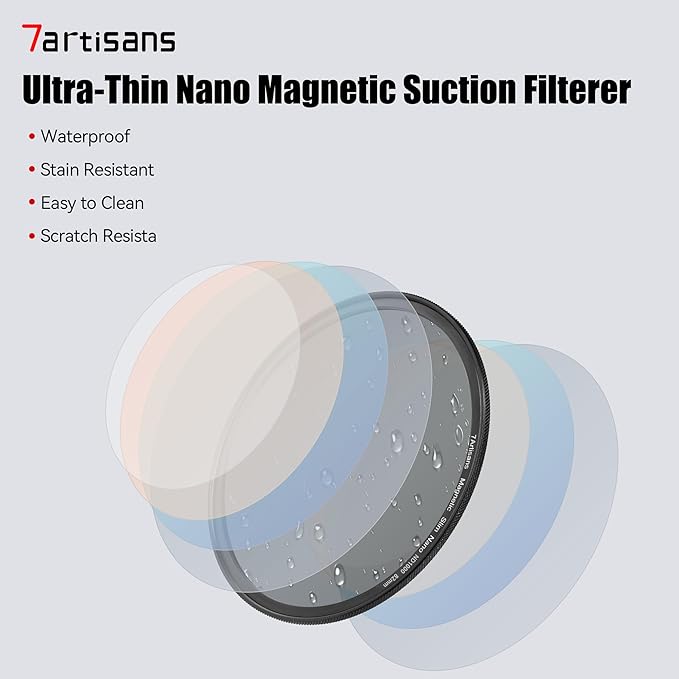 7artisans Nano Magnetic Filter UV Filter ND Light Reduction Filter/CPL - Image 3