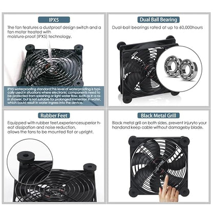 Quiet 120mm USB 5V/12V DC Fan - Image 6