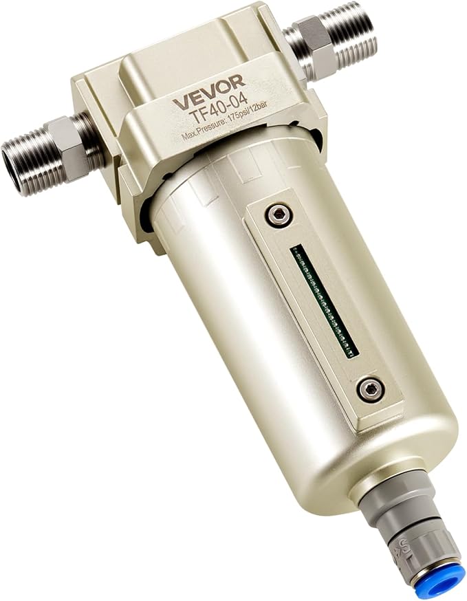 VEVOR Air Compressor Filter, 1/2" NPT Air-Dryer - Image 9