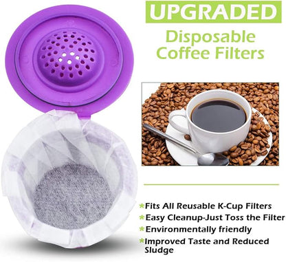 CAPMESSO Disposable Coffee Paper Filters Replacement Kerig Filter Compatible - Image 4
