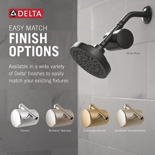 Delta Faucet Clarifi Standard Shower Filter Attachment Matte Black - Image 5