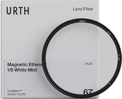 Urth 72mm Magnetic Ethereal White Mist ⅛ Diffusion Lens Filter — Cinematic by Urth