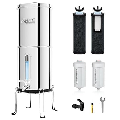Purewell 2.25G Gravity Water Filter System by Purewell