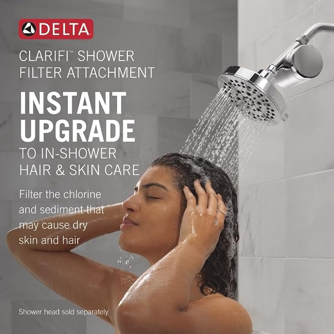 Delta Faucet Clarifi Standard Shower Filter Attachment - Image 2
