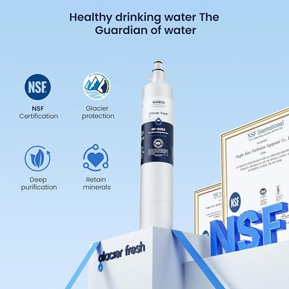 GLACIER FRESH Replacement for RPWFE, RPWF Refrigerator Water Filter, Compatible - Image 8