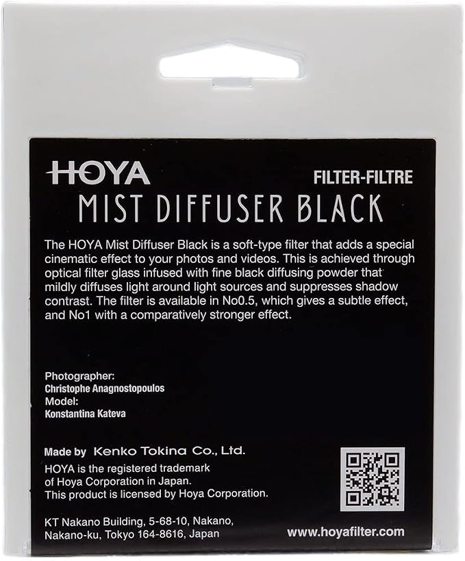 Hoya 77mm Mist Filter Black Diffuser No. 0.5 - Image 5