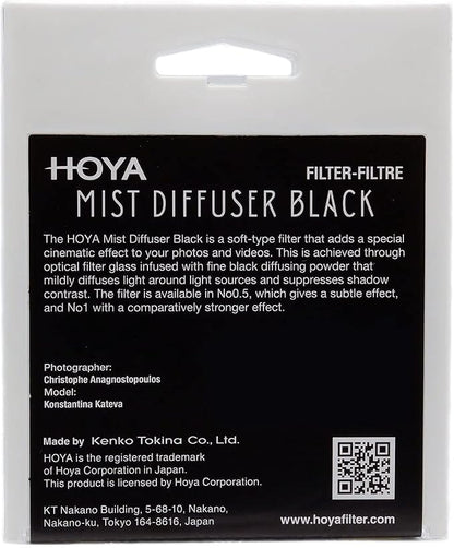 Hoya 77mm Mist Filter Black Diffuser No. 0.5 - Image 5