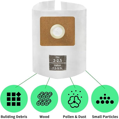 10 PCS Bundle Set 2-2.5 Gallon Vac Bags, ALYYDBG Type B 90668 9066800 9066833 - Image 4