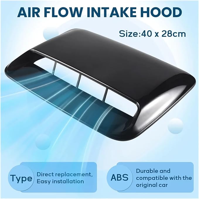 Car Universal Hood Vent Air Outlet Cover Compatible - Image 4