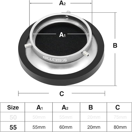 Carburetor Carb Velocity Stack Air Filter Cleaner Modified Trumpet Aluminum - Image 2