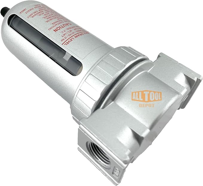 1/2" NPT MID FLOW Particulate Filter/Water Trap - Image 4