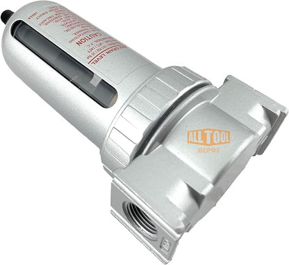 1/2" NPT MID FLOW Particulate Filter/Water Trap - Image 4