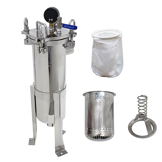 #3 Bag Filter Housing 304 Stainless Steel Filter Solid-Liquid Separation Tool - Image 3