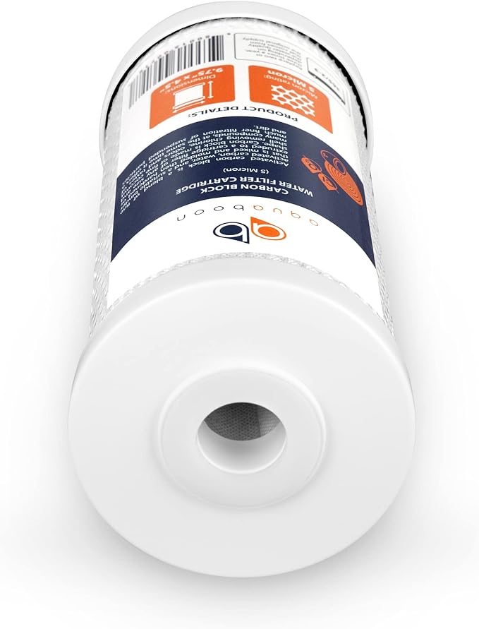 Aquaboon 5 Micron 10x4.5 Carbon Block Water Filters Whole House CTO Water - Image 7