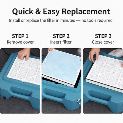 2-in-1 HEPA Activated Carbon Filter Replacement - Image 8