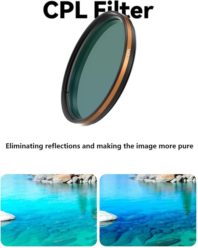 Fotorgear Camera Lens Filter, 67mm Universal Phone Polarizer Filter - Image 2