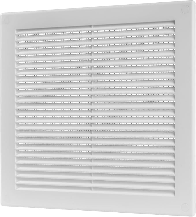 Vent Systems 8" x 8" White Plastic Soffit Vent Cover - Image 9