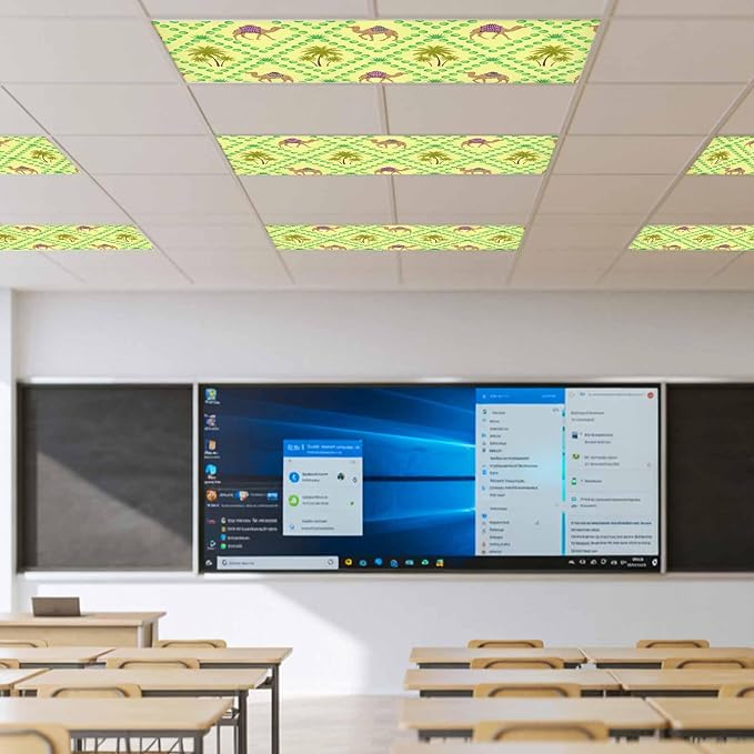 3 Pack Fluorescent Light Cover, Desert Sand Camels Light Covers - Image 4