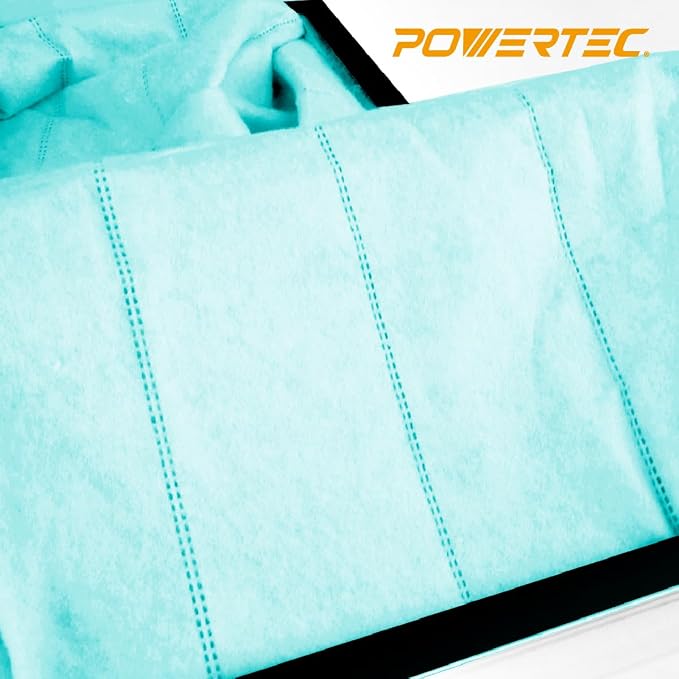 POWERTEC AF1045 3-Speed Remote Controlled Air Filtration System w/Extra Inner & - Image 6