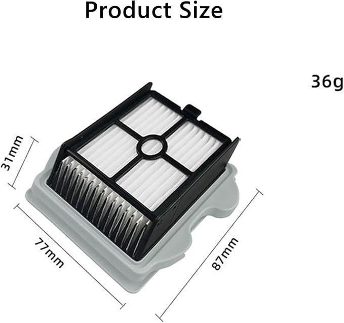 1 Set Main Brush + 4 PCS Filters + Cleaning Brush Replacement Parts Compatible - Image 4