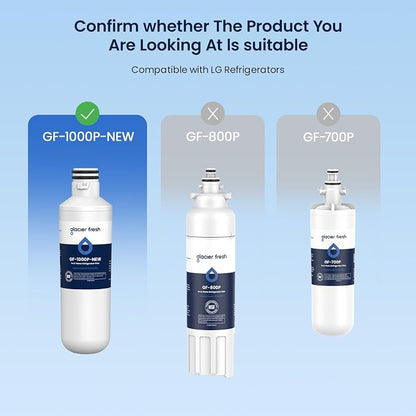 GLACIER FRESH LT1000PC Replacement Water Filter, Compatible - Image 5