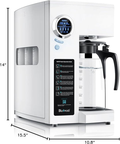 Bluevua RO100ROPOT-UV Reverse Osmosis System Countertop Water Filter - Image 7