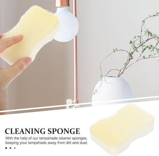 15Pcs Lampshade Cleaner Sponges Set, Reusable Dry Fabric Cleaning Puff - Image 2