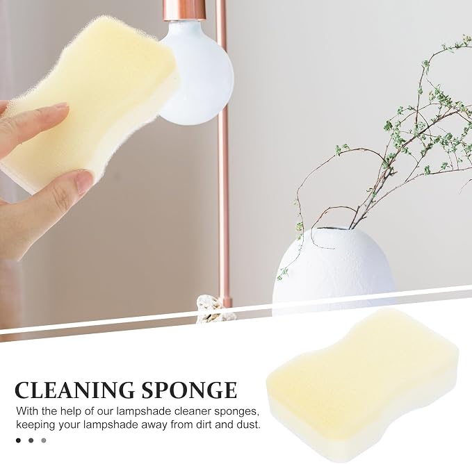 Veemoon Lampshade Cleaner Sponge 15Pcs Set, Reusable Dry Cleaning Sponges - Image 4