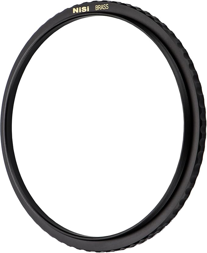 NiSi - Brass Pro 52mm to 77mm Step-Up Ring - Threaded Stepping Adapter Ring by NiSiOpticsUSA