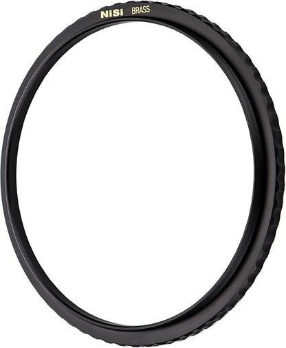 NiSi - Brass Pro 52mm to 77mm Step-Up Ring - Threaded Stepping Adapter Ring by NiSiOpticsUSA