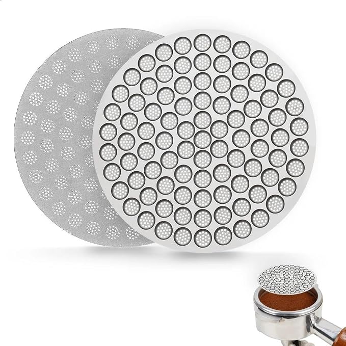 watchget 58.35mm Espresso Puck Screen Reusable Mesh Coffee Filter 0.8mm by watchget