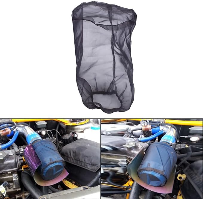 Car Intake Filter Mesh Cover Polyester Cloth Oilproof and Dustproof Cover Cold - Image 7