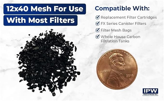IPW Industries Inc, Water Filter Granular Activated Carbon - Image 4