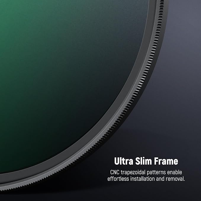 NEEWER 55mm Black Diffusion 1/8 Filter Soft Dreamy Cinematic Effect Filter - Image 7