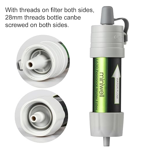 miniwell Gravity Water Filter Ultralight Multi-Purpose Hiking Accessories - Image 7