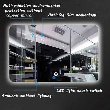 Wall Mirror Waterproof LED Bathroom Mirror Shaing Mirror anity Mirror - Image 3