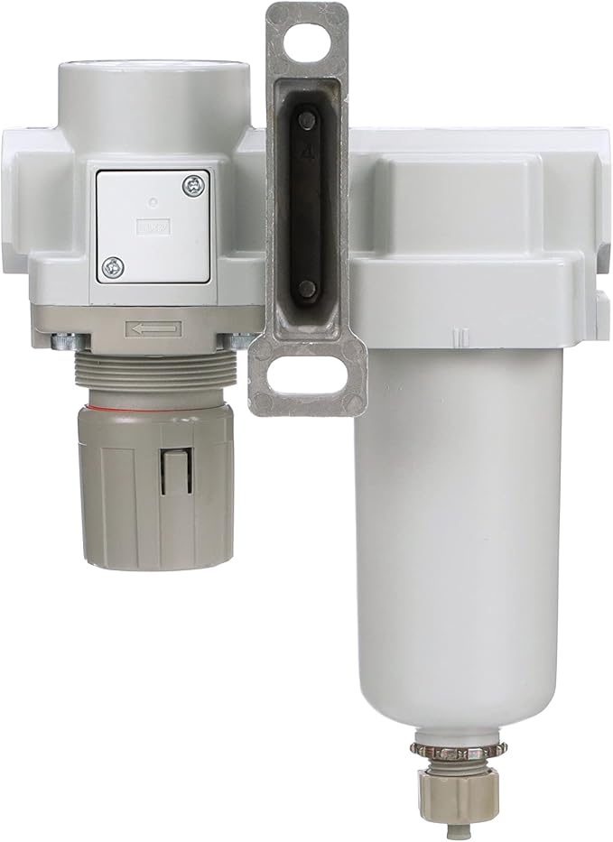 PneumaticPlus SAU420-N04G-MEP Compressed Air Filter Regulator Combo 1/2" NPT - Image 5