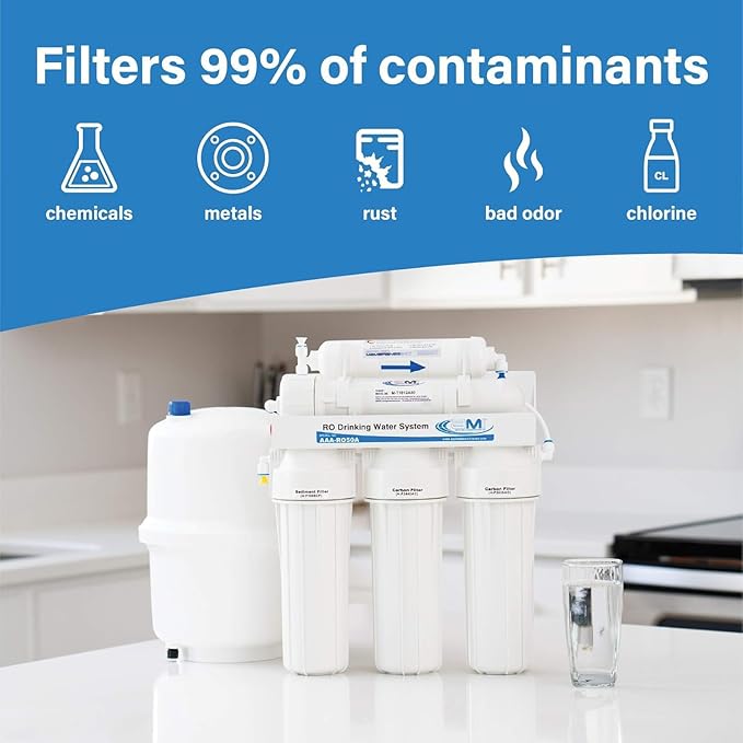 APPLIED MEMBRANES Reverse Osmosis Membrane and Filter Replacement, 50 GPD - Image 4