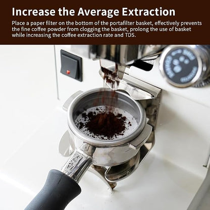 watchget 55mm Espresso Paper Filters - Image 3