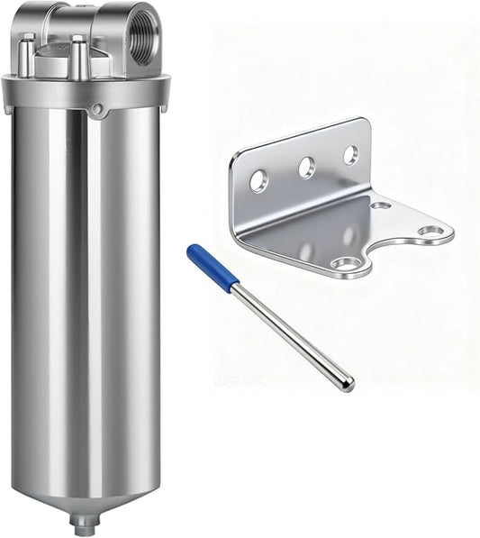 Amwater NSF/ANSI 42 Certification 304 Stainless Steel Filter Housing by Amwater
