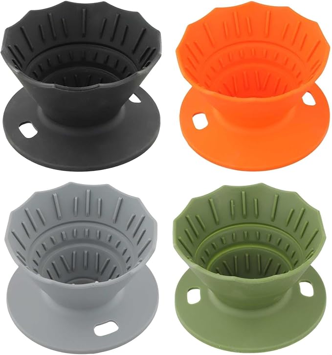 Portable Coffee Dripper, Silicone Collapsible Design - Image 7
