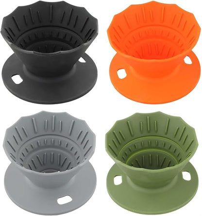 Portable Coffee Dripper, Silicone Collapsible Design - Image 7