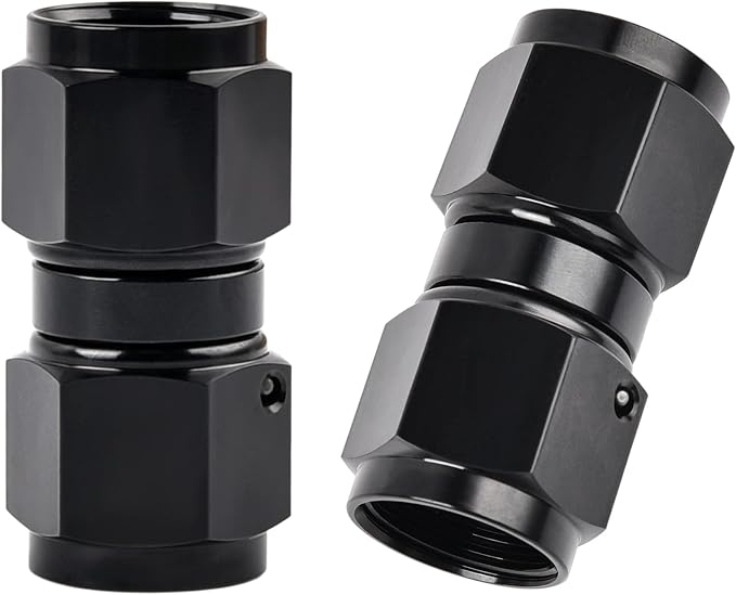 EVIL ENERGY 12AN Female to 12AN Female Straight Swivel Coupler Union Fitting by EVILENERGY
