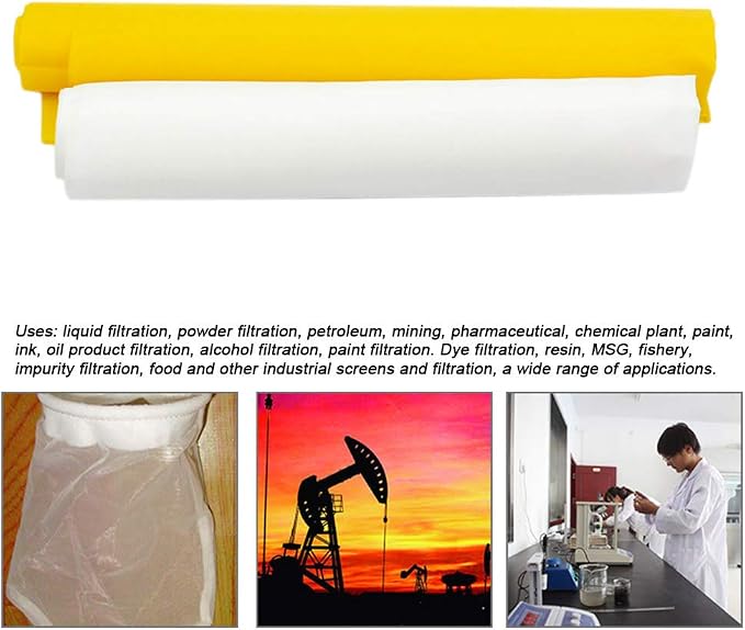 Silk Screen Printing Mesh, 100/110/120/140/160/180/200/250/300Mesh, Filter - Image 5