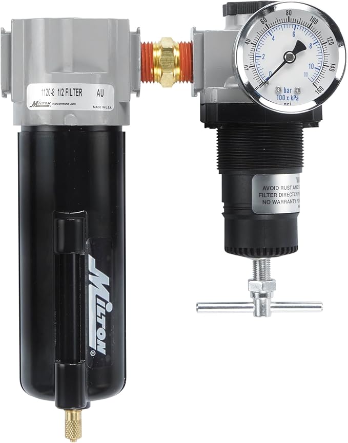 Milton 1108 1/2" Filter and Regulator Duo by Milton